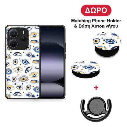 Ftou Ftou - Xiaomi Redmi Note 14 4G θήκη + Δώρο Phone Holder & Βάση Αυτοκινήτου