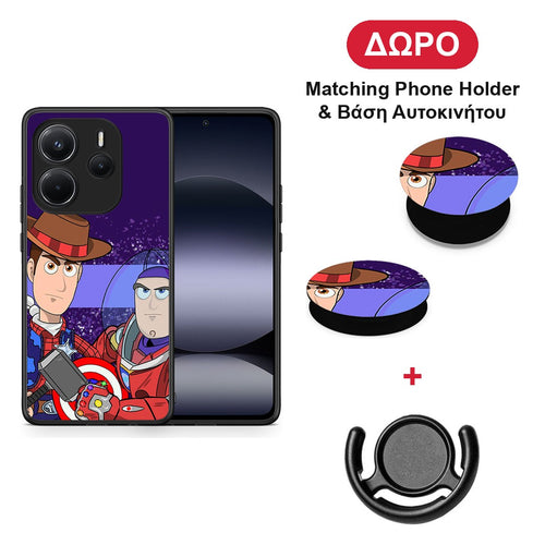 Infinity Story - Xiaomi Redmi Note 14 4G θήκη + Δώρο Phone Holder & Βάση Αυτοκινήτου