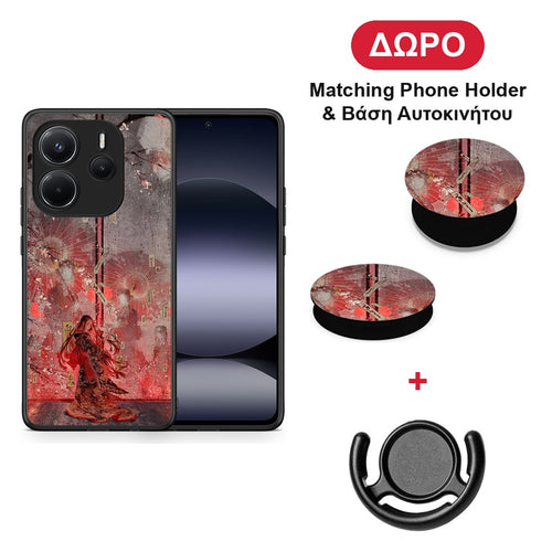 Nezuko Kamado - Xiaomi Redmi Note 14 4G θήκη + Δώρο Phone Holder & Βάση Αυτοκινήτου