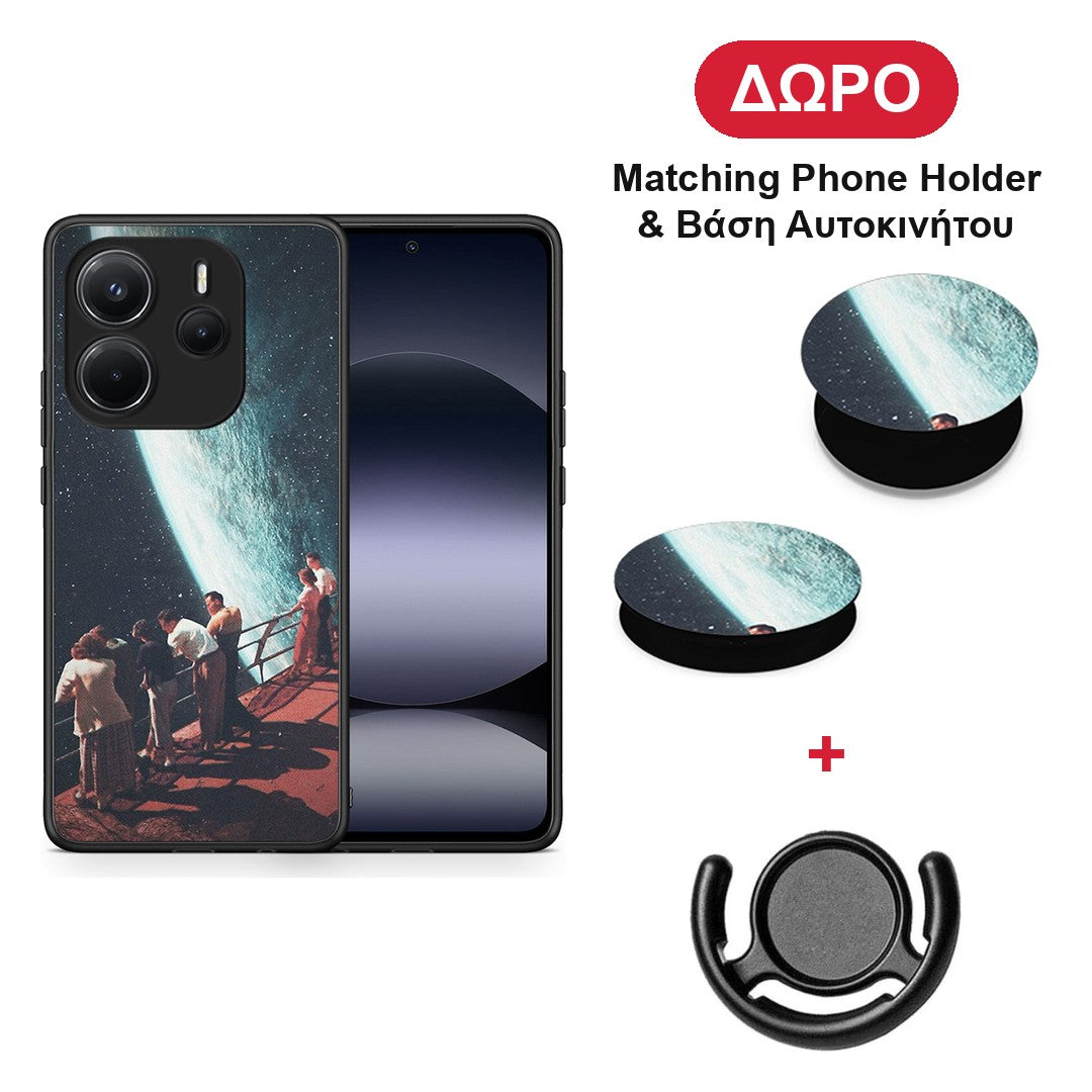 Surreal View - Xiaomi Redmi Note 14 4G θήκη + Δώρο Phone Holder & Βάση Αυτοκινήτου