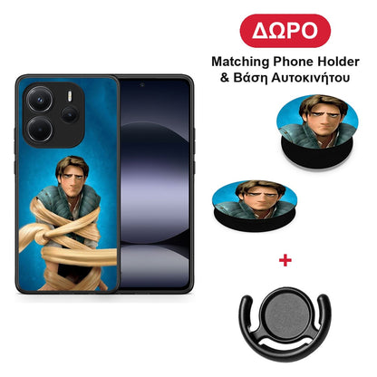 Tangled 1 - Xiaomi Redmi Note 14 4G θήκη + Δώρο Phone Holder & Βάση Αυτοκινήτου