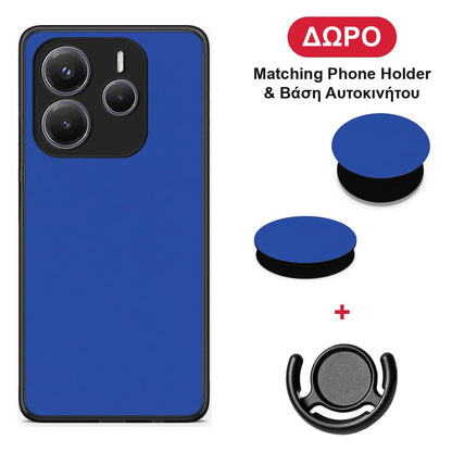 Royal Blue - Xiaomi Redmi Note 14 5G θήκη + Δώρο Phone Holder & Βάση Αυτοκινήτου