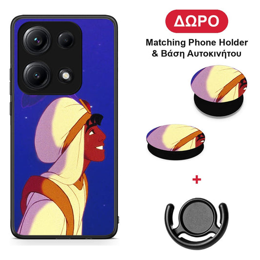 Alladin And Jasmine Love 1 - Xiaomi Redmi Note 14S θήκη + Δώρο Phone Holder & Βάση Αυτοκινήτου