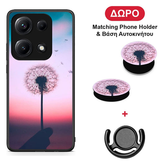 Boho Wish - Xiaomi Redmi Note 14S θήκη + Δώρο Phone Holder & Βάση Αυτοκινήτου
