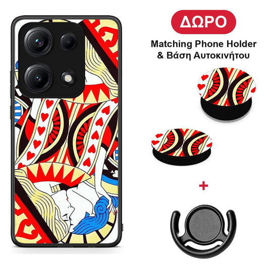 Card Love - Xiaomi Redmi Note 14S θήκη + Δώρο Phone Holder & Βάση Αυτοκινήτου