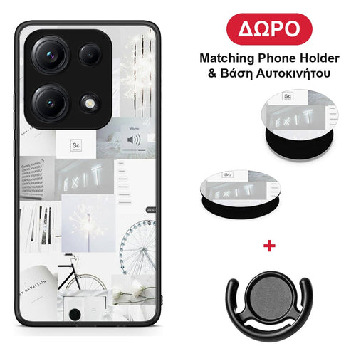 Collage Make Me Wonder - Xiaomi Redmi Note 14S θήκη + Δώρο Phone Holder & Βάση Αυτοκινήτου