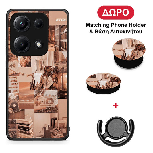 Collage You Can - Xiaomi Redmi Note 14S θήκη + Δώρο Phone Holder & Βάση Αυτοκινήτου