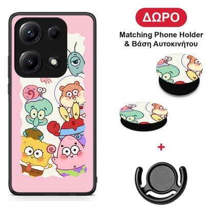 Cute Companion - Xiaomi Redmi Note 14S θήκη + Δώρο Phone Holder & Βάση Αυτοκινήτου