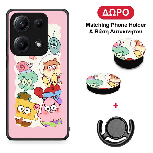 Cute Companion - Xiaomi Redmi Note 14S θήκη + Δώρο Phone Holder & Βάση Αυτοκινήτου