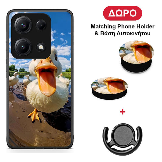 Duck Face - Xiaomi Redmi Note 14S θήκη + Δώρο Phone Holder & Βάση Αυτοκινήτου