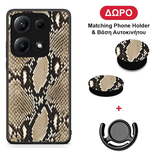 Animal Fashion Snake - Xiaomi Redmi Note 14S θήκη + Δώρο Phone Holder & Βάση Αυτοκινήτου