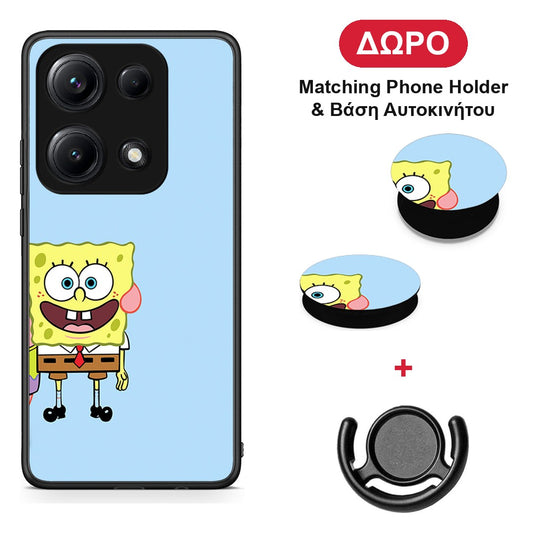 Friends Bob - Xiaomi Redmi Note 14S θήκη + Δώρο Phone Holder & Βάση Αυτοκινήτου