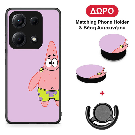 Friends Patrick - Xiaomi Redmi Note 14S θήκη + Δώρο Phone Holder & Βάση Αυτοκινήτου