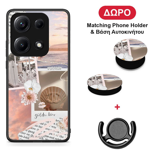 Golden Hour - Xiaomi Redmi Note 14S θήκη + Δώρο Phone Holder & Βάση Αυτοκινήτου