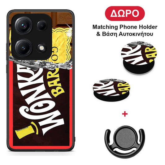 Golden Ticket - Xiaomi Redmi Note 14S θήκη + Δώρο Phone Holder & Βάση Αυτοκινήτου