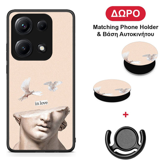 In Love - Xiaomi Redmi Note 14S θήκη + Δώρο Phone Holder & Βάση Αυτοκινήτου