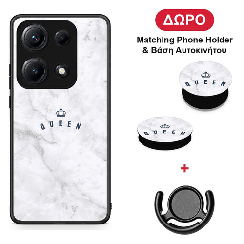 Marble Queen - Xiaomi Redmi Note 14S θήκη + Δώρο Phone Holder & Βάση Αυτοκινήτου