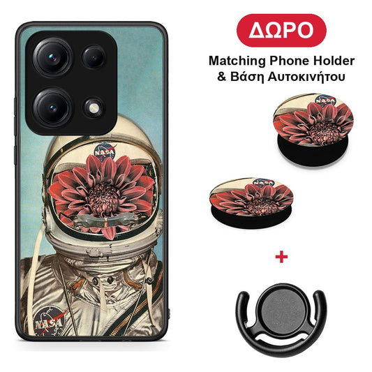 Nasa Bloom - Xiaomi Redmi Note 14S θήκη + Δώρο Phone Holder & Βάση Αυτοκινήτου