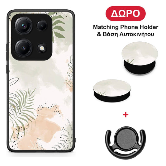 Nude Plants - Xiaomi Redmi Note 14S θήκη + Δώρο Phone Holder & Βάση Αυτοκινήτου