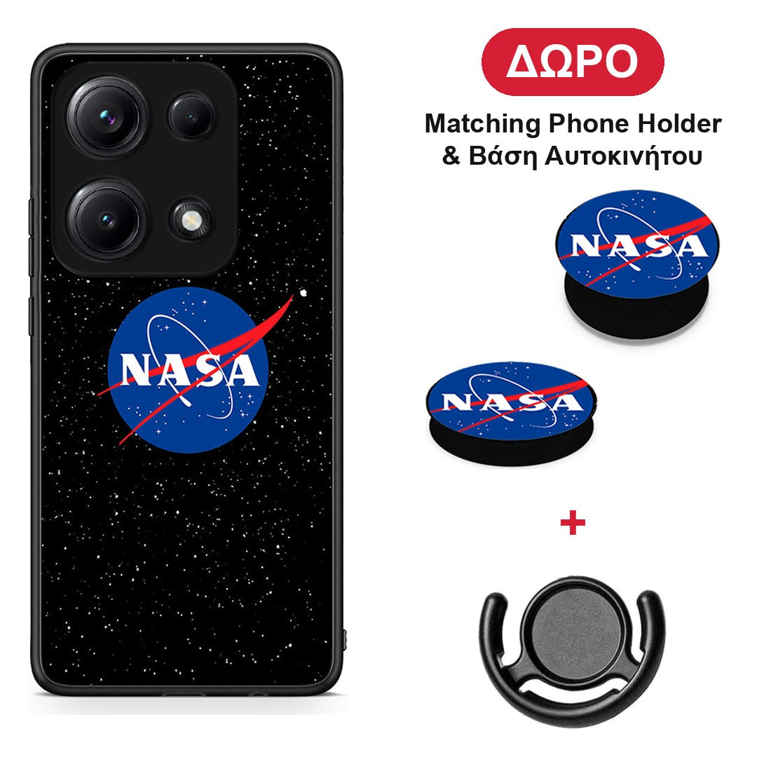 PopArt NASA - Xiaomi Redmi Note 14S θήκη + Δώρο Phone Holder & Βάση Αυτοκινήτου