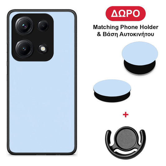 Powder Blue - Xiaomi Redmi Note 14S θήκη + Δώρο Phone Holder & Βάση Αυτοκινήτου