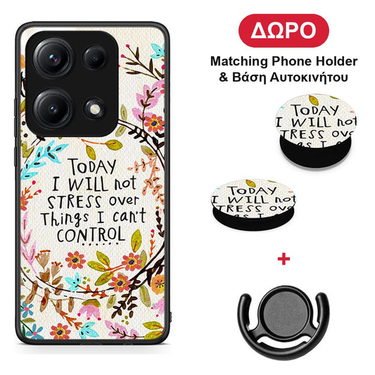 Stress Over - Xiaomi Redmi Note 14S θήκη + Δώρο Phone Holder & Βάση Αυτοκινήτου