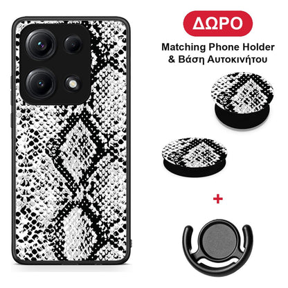 Animal White Snake - Xiaomi Redmi Note 14S θήκη + Δώρο Phone Holder & Βάση Αυτοκινήτου