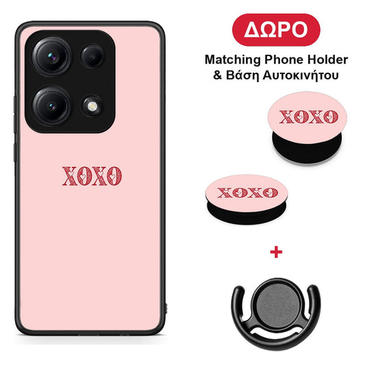 XOXO Love - Xiaomi Redmi Note 14S θήκη + Δώρο Phone Holder & Βάση Αυτοκινήτου