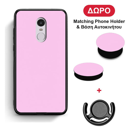 Cotton Candy Pink - Xiaomi Redmi Note 4 / 4X θήκη + Δώρο Phone Holder & Βάση Αυτοκινήτου