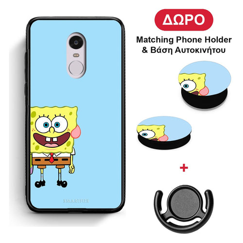 Friends Bob - Xiaomi Redmi Note 4 / 4X θήκη + Δώρο Phone Holder & Βάση Αυτοκινήτου