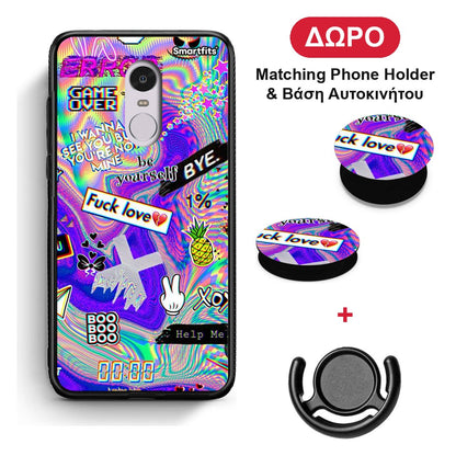 Game Over - Xiaomi Redmi Note 4 / 4X θήκη + Δώρο Phone Holder & Βάση Αυτοκινήτου