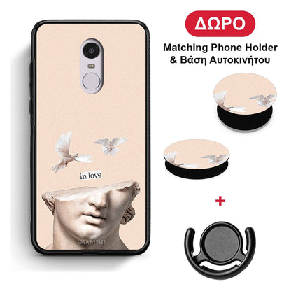 In Love - Xiaomi Redmi Note 4 / 4X θήκη + Δώρο Phone Holder & Βάση Αυτοκινήτου