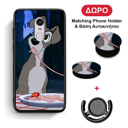 Lady And Tramp 1 - Xiaomi Redmi Note 4 / 4X θήκη + Δώρο Phone Holder & Βάση Αυτοκινήτου