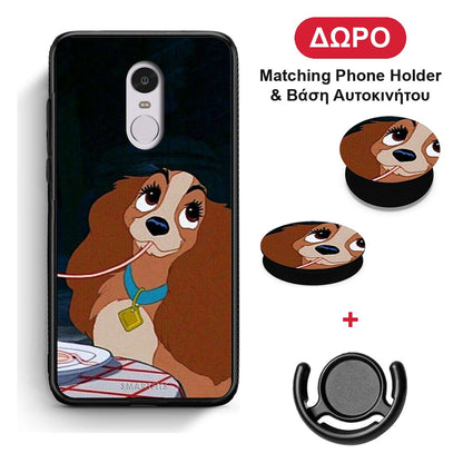 Lady And Tramp 2 - Xiaomi Redmi Note 4 / 4X θήκη + Δώρο Phone Holder & Βάση Αυτοκινήτου