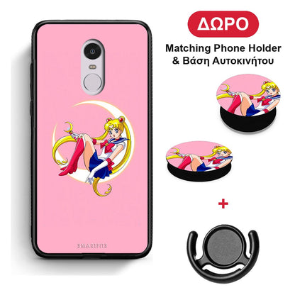 Moon Girl - Xiaomi Redmi Note 4 / 4X θήκη + Δώρο Phone Holder & Βάση Αυτοκινήτου