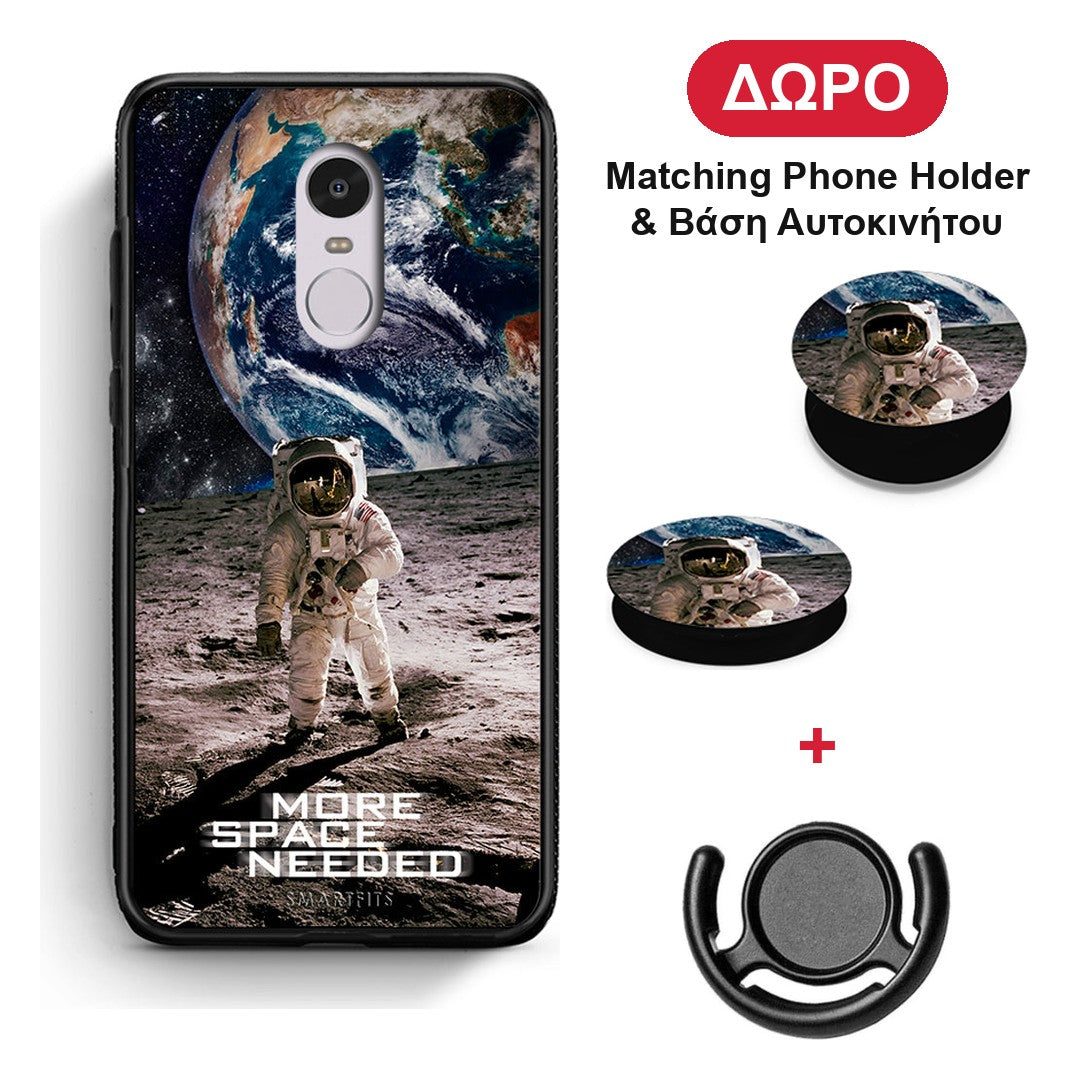 More Space - Xiaomi Redmi Note 4 / 4X θήκη + Δώρο Phone Holder & Βάση Αυτοκινήτου