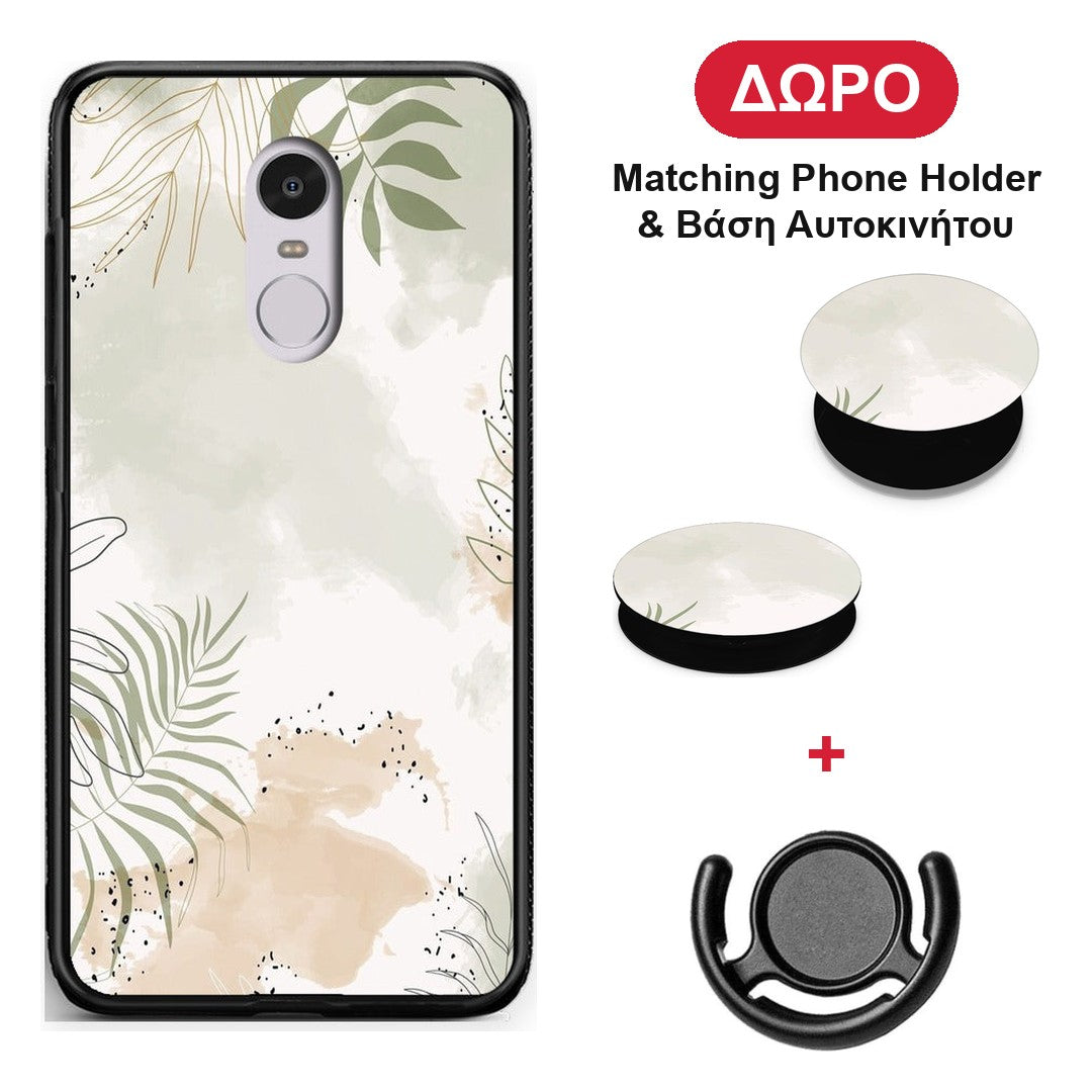 Nude Plants - Xiaomi Redmi Note 4 / 4X θήκη + Δώρο Phone Holder & Βάση Αυτοκινήτου