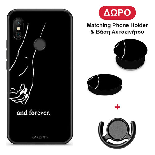 Always & Forever 2 - Xiaomi Redmi Note 6 Pro θήκη + Δώρο Phone Holder & Βάση Αυτοκινήτου