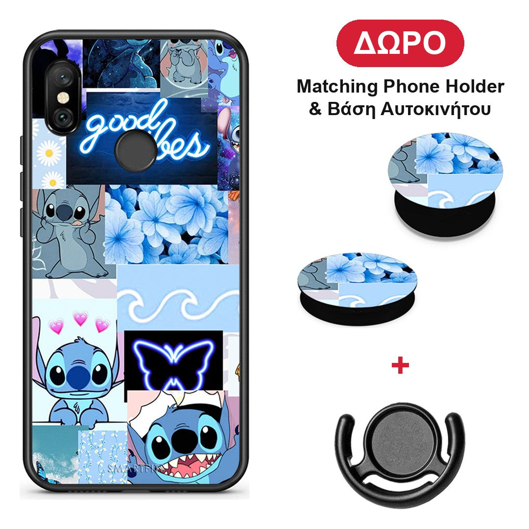 Collage Good Vibes - Xiaomi Redmi Note 6 Pro θήκη + Δώρο Phone Holder & Βάση Αυτοκινήτου