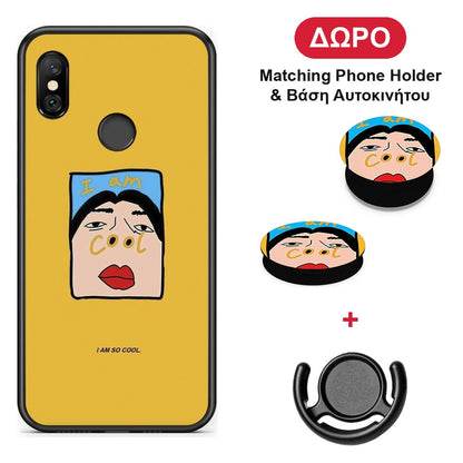 So Cool - Xiaomi Redmi Note 6 Pro θήκη + Δώρο Phone Holder & Βάση Αυτοκινήτου
