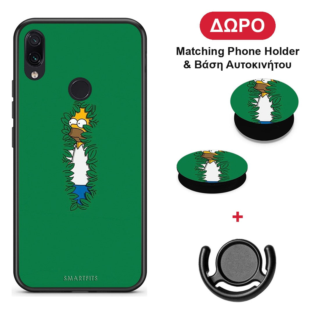 Bush Man - Xiaomi Redmi Note 7 θήκη + Δώρο Phone Holder & Βάση Αυτοκινήτου