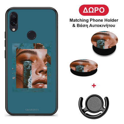 Cry An Ocean - Xiaomi Redmi Note 7 θήκη + Δώρο Phone Holder & Βάση Αυτοκινήτου