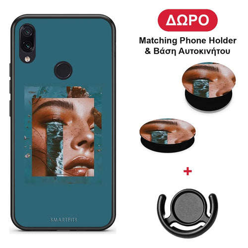 Cry An Ocean - Xiaomi Redmi Note 7 θήκη + Δώρο Phone Holder & Βάση Αυτοκινήτου