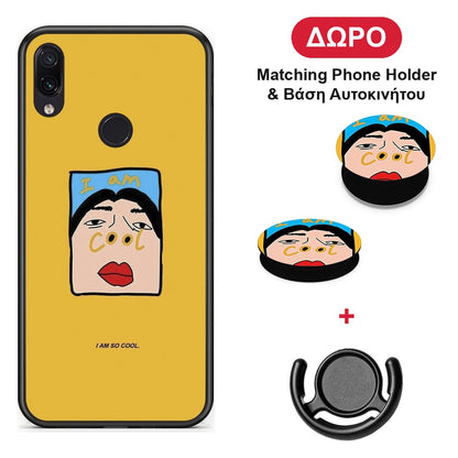 So Cool - Xiaomi Redmi Note 7 θήκη + Δώρο Phone Holder & Βάση Αυτοκινήτου