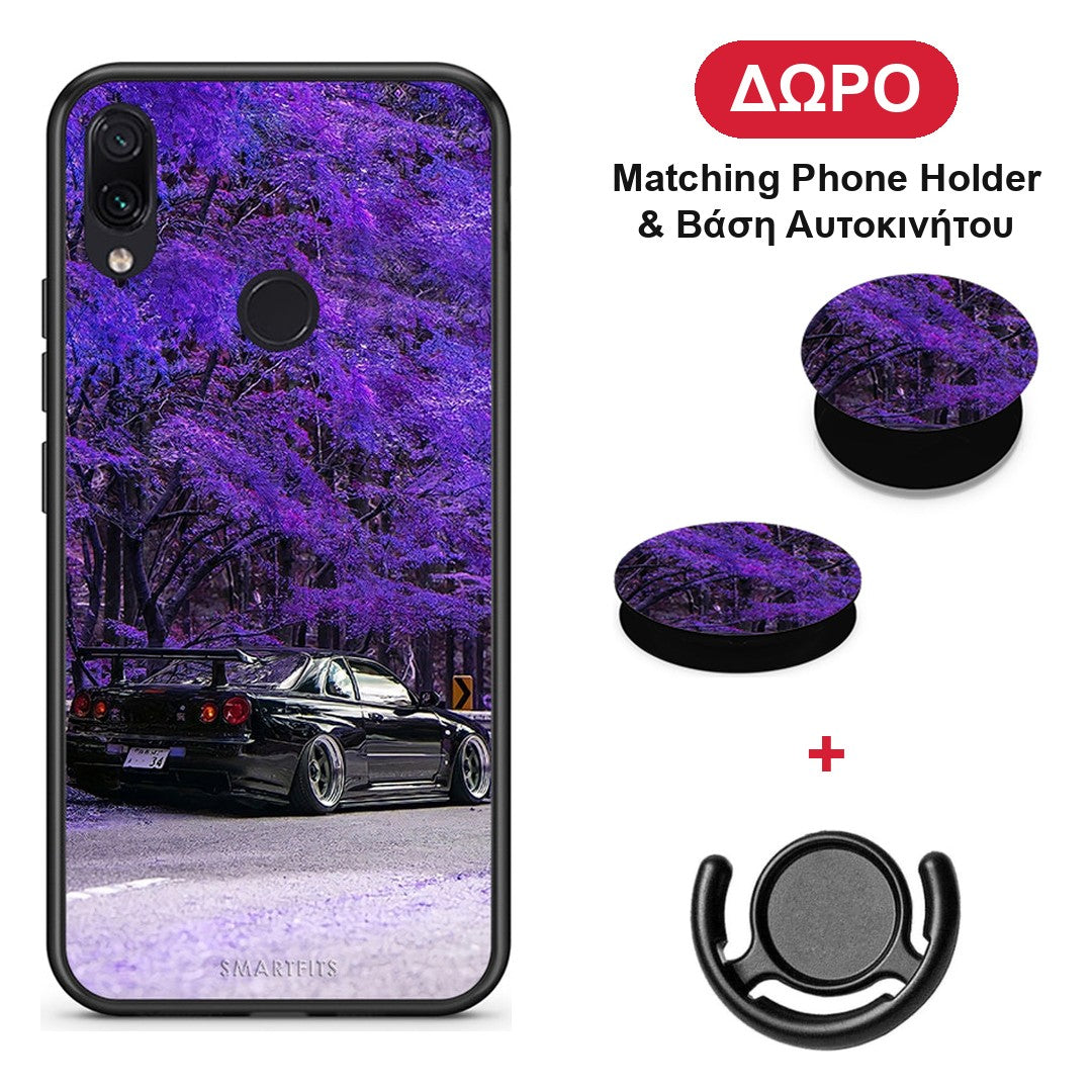 Super Car - Xiaomi Redmi Note 7 θήκη + Δώρο Phone Holder & Βάση Αυτοκινήτου