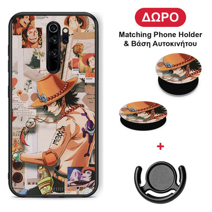 Anime Collage - Xiaomi Redmi Note 8 Pro θήκη + Δώρο Phone Holder & Βάση Αυτοκινήτου