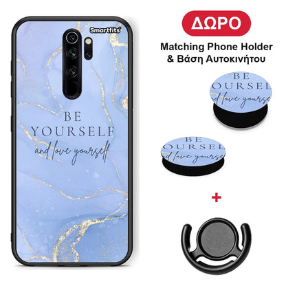Be Yourself - Xiaomi Redmi Note 8 Pro θήκη + Δώρο Phone Holder & Βάση Αυτοκινήτου