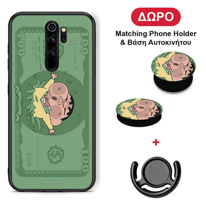 Big Money - Xiaomi Redmi Note 8 Pro θήκη + Δώρο Phone Holder & Βάση Αυτοκινήτου