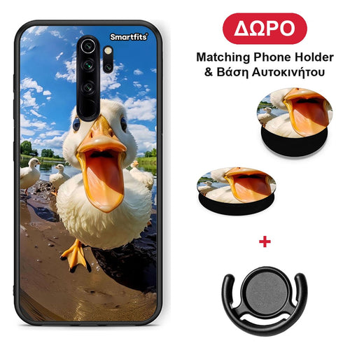 Duck Face - Xiaomi Redmi Note 8 Pro θήκη + Δώρο Phone Holder & Βάση Αυτοκινήτου