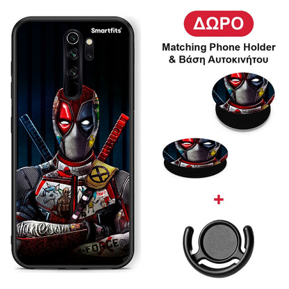Funny Guy - Xiaomi Redmi Note 8 Pro θήκη + Δώρο Phone Holder & Βάση Αυτοκινήτου
